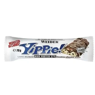Weider Yippie Weider Barritas Cookies-Choco 12Ud. 45Gr