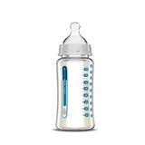 Bottle with anti-colic ring and optimal temperature indicator, 270 ml, Dentistar