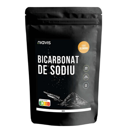 Bicarbonato de sodio, 500 gr, Niavis Bio