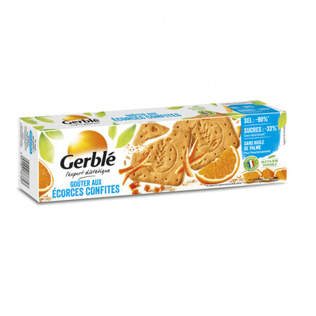 Candied citrus peel biscuits, 360 gr, Gerble Expert Dietetic