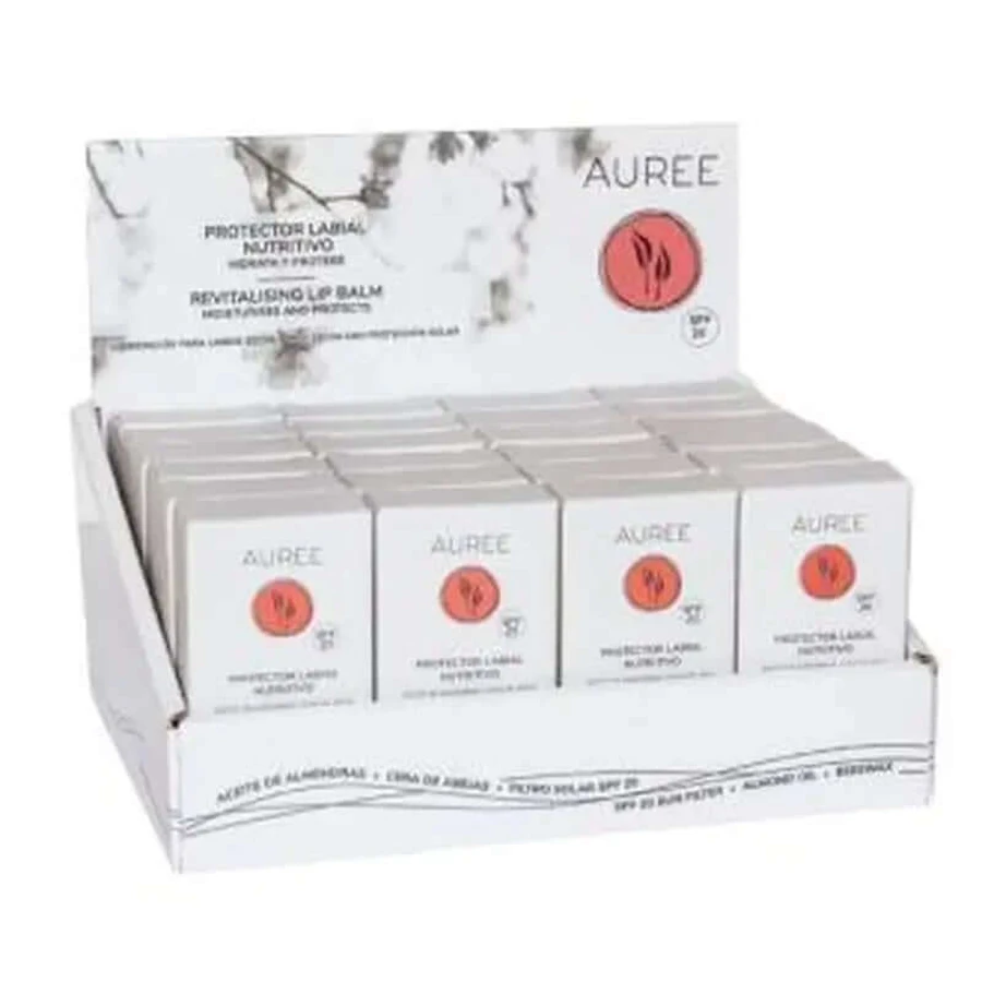 Auree Lip Beschermer Stick Spf20 Expo.24Uds Pak 2Uds