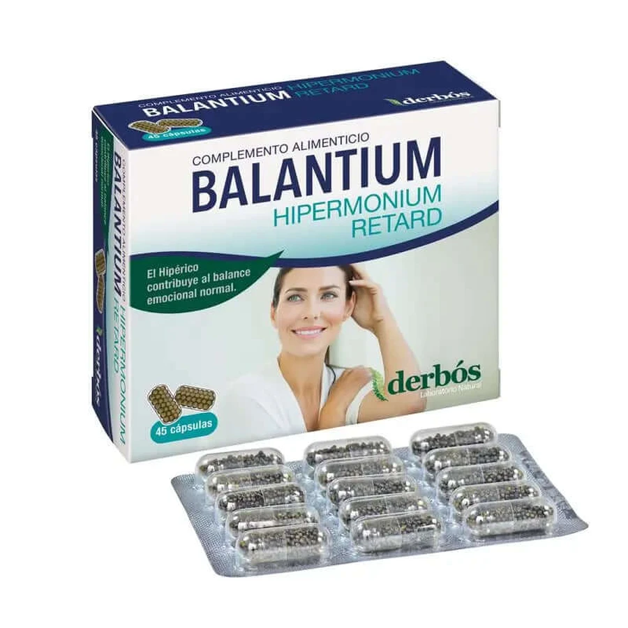 Dherbos Balantium Hypermonium Retard, 45 kapsułek: ceny i cechy