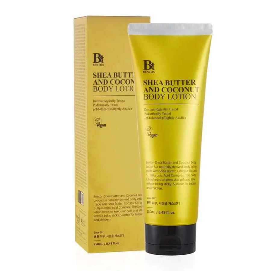 Benton Shea Butter And Coconut Body Lotion, 250ml
