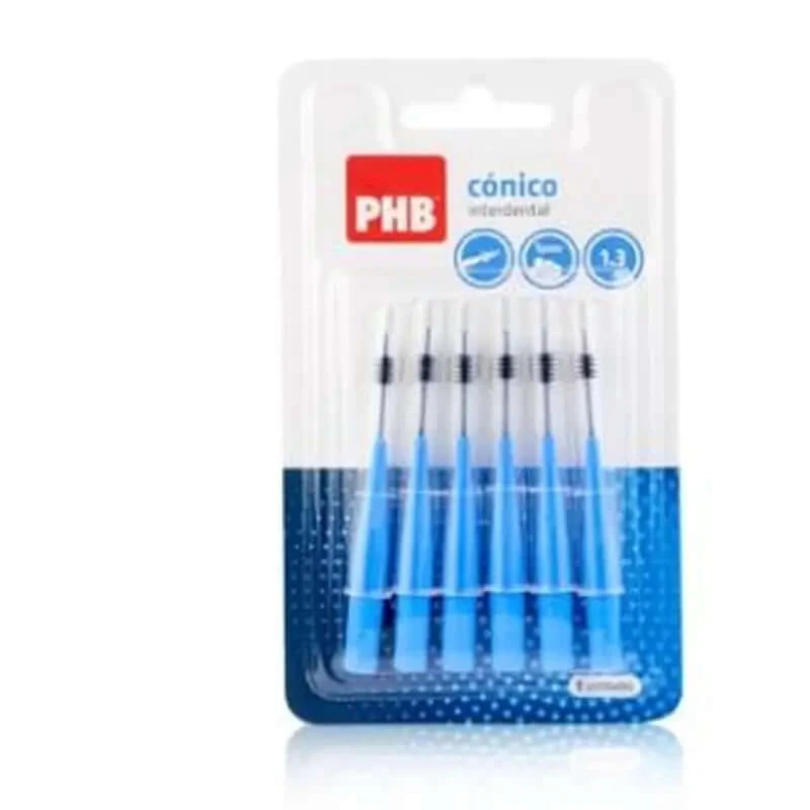 Phb Brosse Interdentaire Conique 1,3 Bleu 6Ud