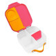 Mini LunchBox, 1 l, Rosa + Naranja, BBOX