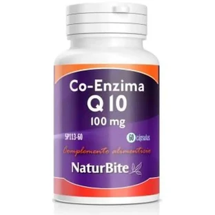 Naturbite Co-Enzym Q10 100Mg. 60 kapsułek