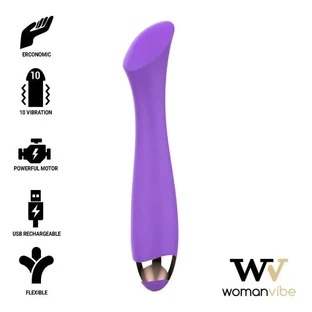 Womanvibe Mandy silikonowy wibrator z akumulatorem Point "K&quot