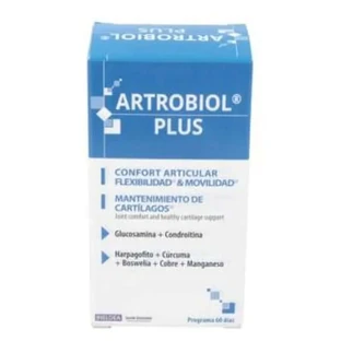 Ineldea Artrobiol Plus Glucozamină+Condroitină 120 Capsule