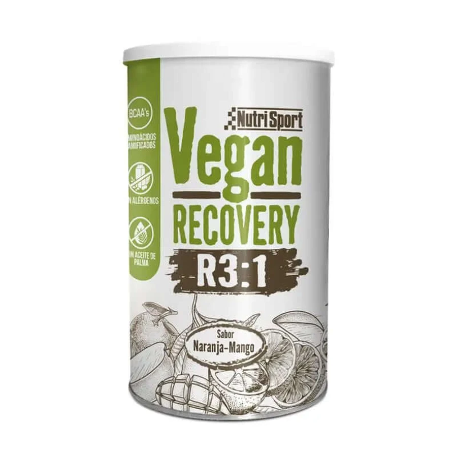Nutrisport Vegan R3:1 Recovery Arancia-Mango, 600 Gr