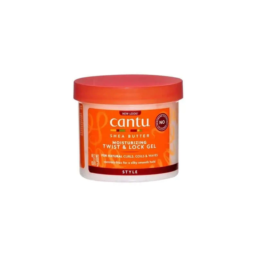 Cantu Shea Butter natürliches Haar feuchtes Twist & Lock Gel 370G