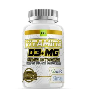 Fullgas Vit D3 Quali-D + Magneziu Simag 120Pearls