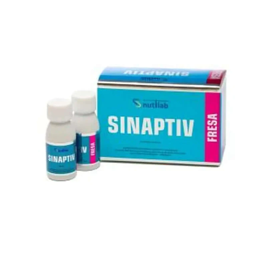 Nutilab Sinaptiv Strawberry 4 Boxes X8Vials