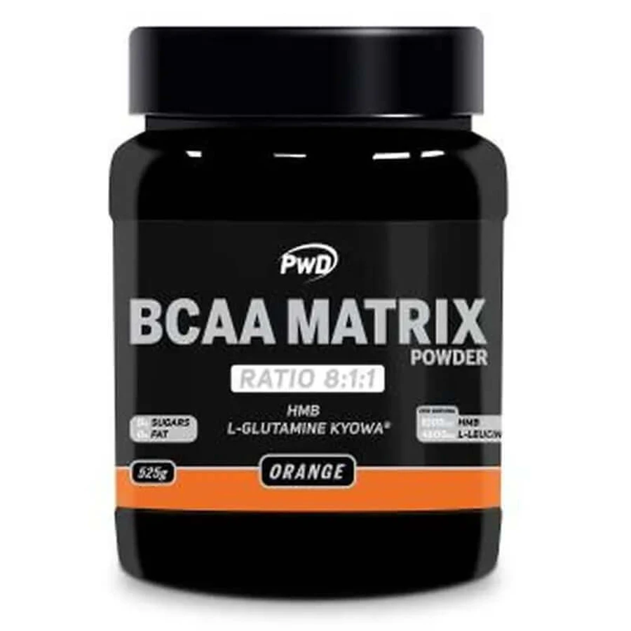 Pwd Bcaa Matrix Gusto Arancione 525Gr
