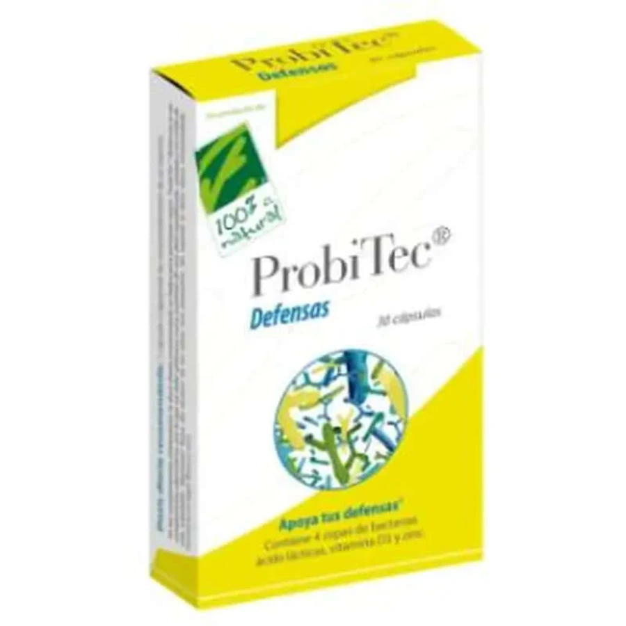 Hundertprozentig natürliches Probitec Defenses 30 Kapseln