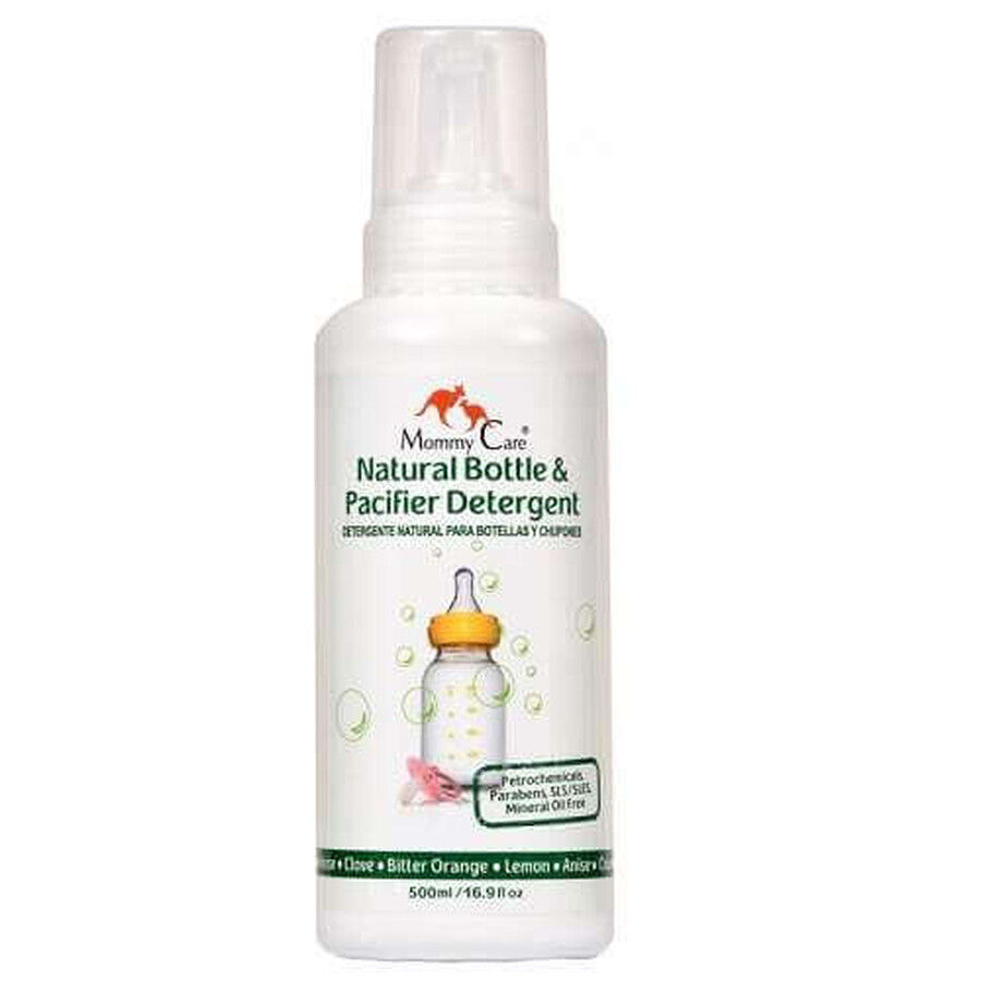 Detergente natural para chupetes y biberones, 500 ml, Mommy Care