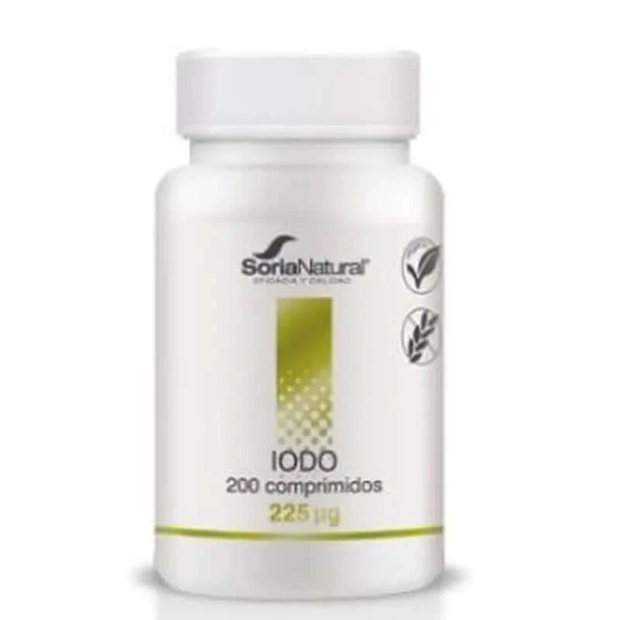 Soria Natuurlijke Jodiumhoudende Afgifte 200 Tabletten