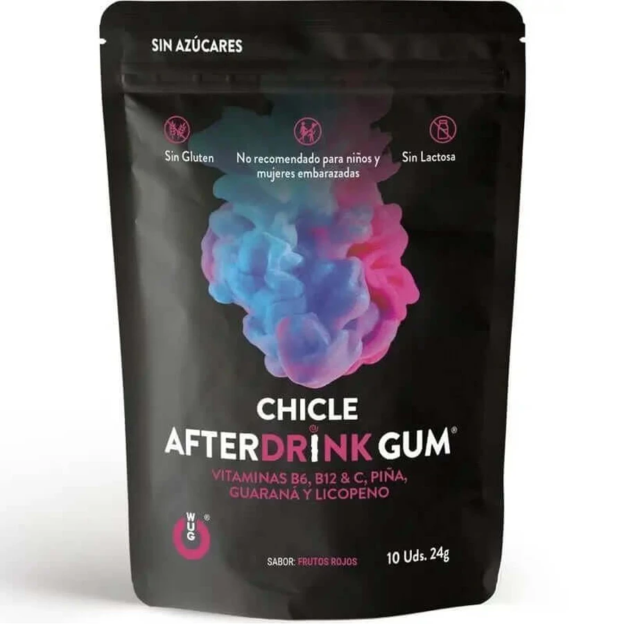Wug Afterdrink Gomma da masticare 10 pz.