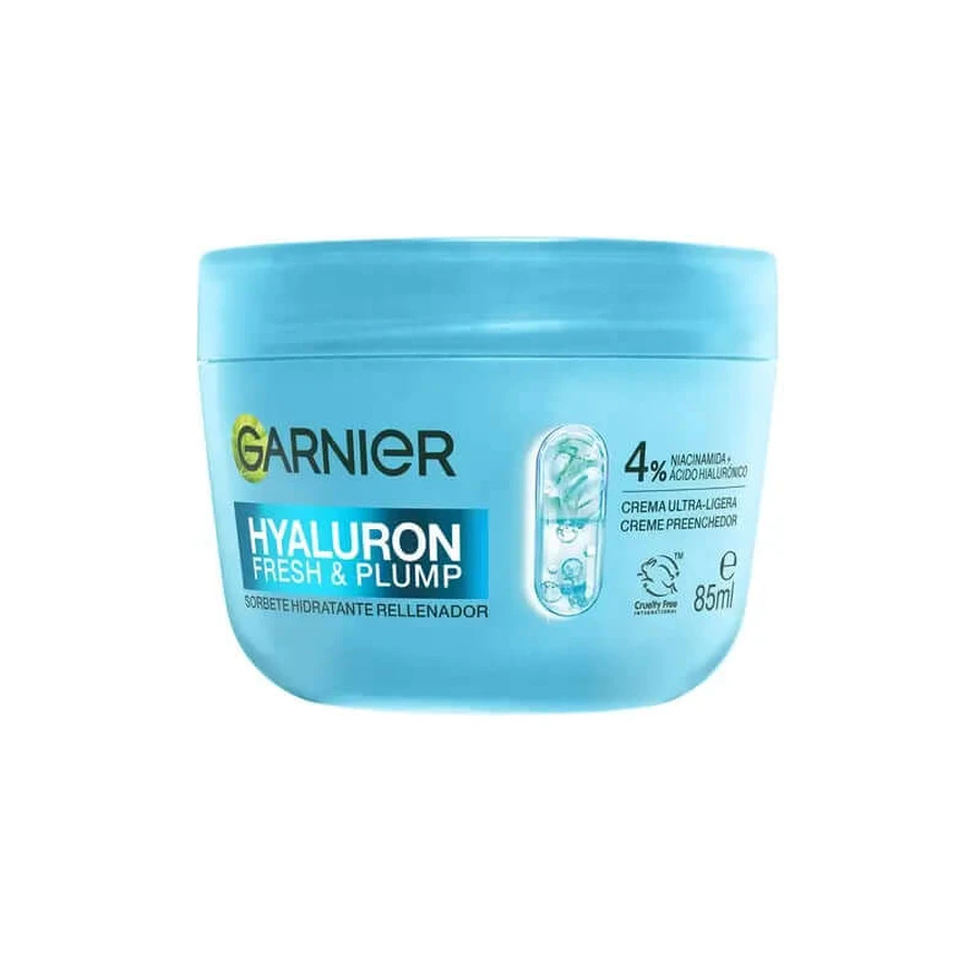 Garnier Hyaluron Fresh & Plump Hydraterende Plumping Sorbet, 85 ml