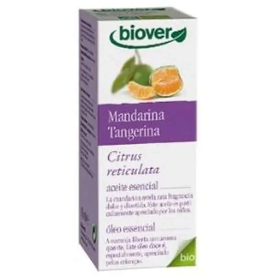 Biover Mandarijn etherische olie Bio 10Ml