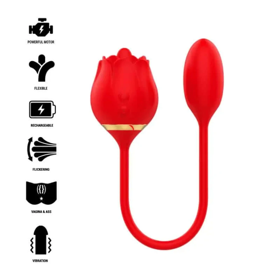 Mia Viena Double Pleasure Licking + Huevo Vibrador