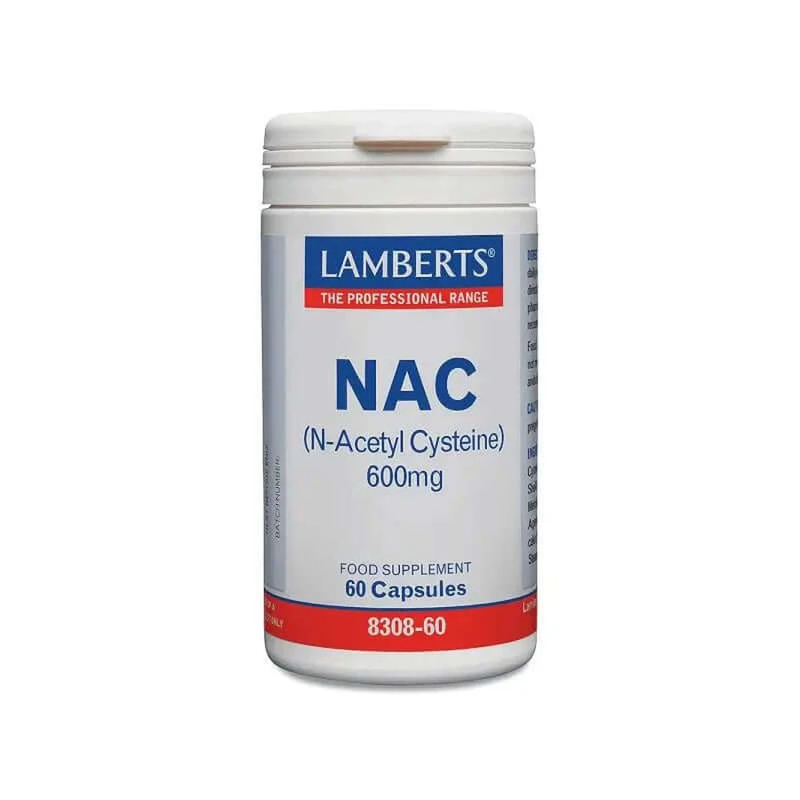 Lamberts Nac (N-Acetyl Cysteïne) 600Mg, 60 tabletten