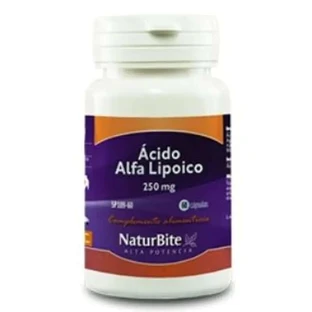 Naturbite Acid alfa lipoic 250Mg. 60 Capsule