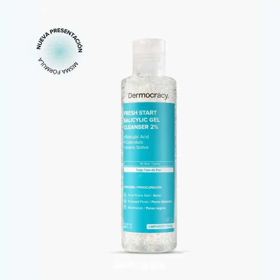 Dermocracy Fresh Start Salicyl Gel Cleanser 2%.