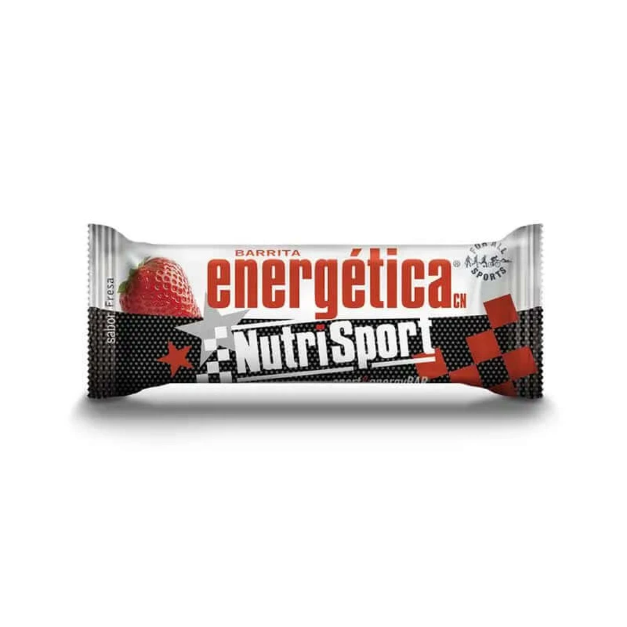 Nutrisport Scatola energetica alla fragola, 24 barrette