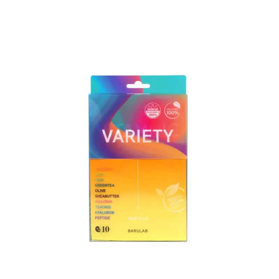 Barulab Vegan Variety Mask Pack, 23 grammes