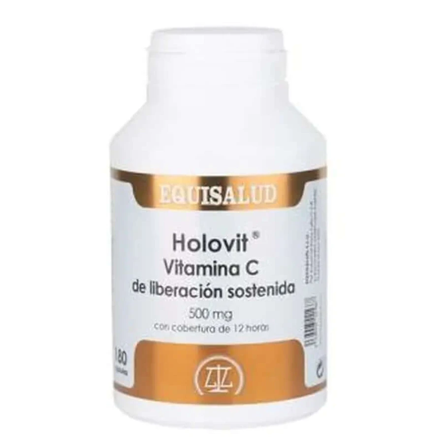 Equisalud Holovit Vitamina C cu eliberare prelungită 180 capsule