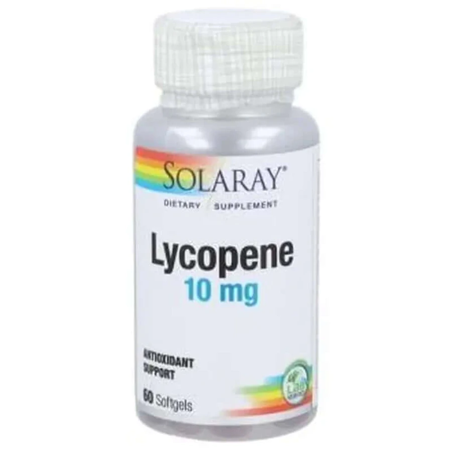 Solaray Lycopeen 10Mg. 60 Capsules