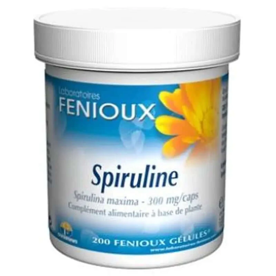 Fenioux Spiruline 300Mg. 200 Capsules