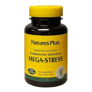 Natures Plus Mega Stress, 30 Comprimés
