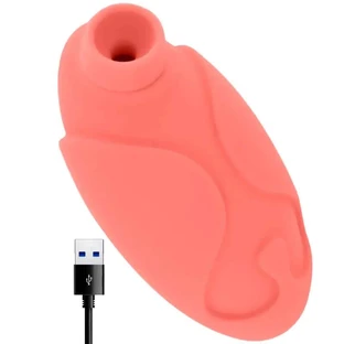 Stymulator fali łechtaczki Ohmama - koralowy