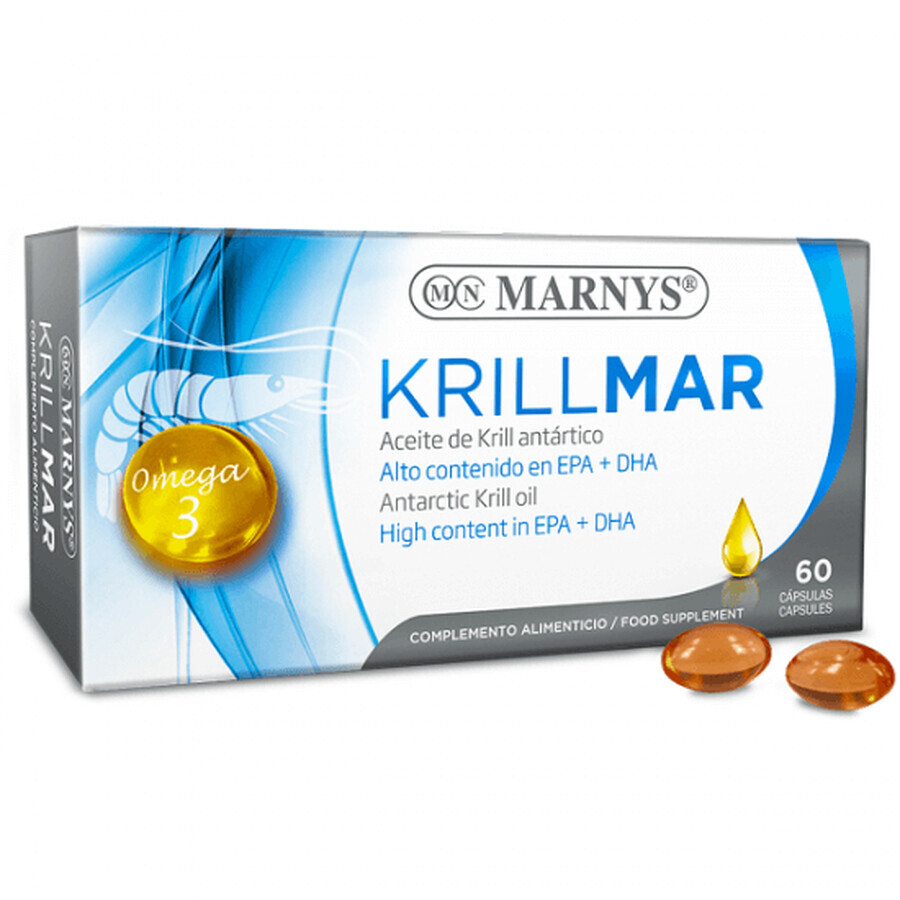 Krillmar, 60 cápsulas, Marnys