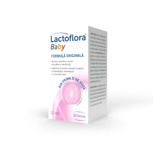 Lactoflora Bebé Gotas, 10 ml, Stada