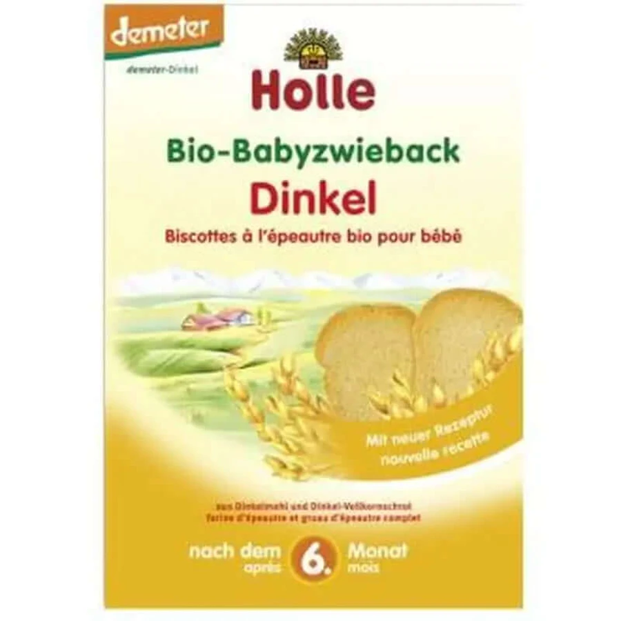 Holle Tosty orkiszowe +6 miesięcy 200gr. Demeter**: ceny i cechy