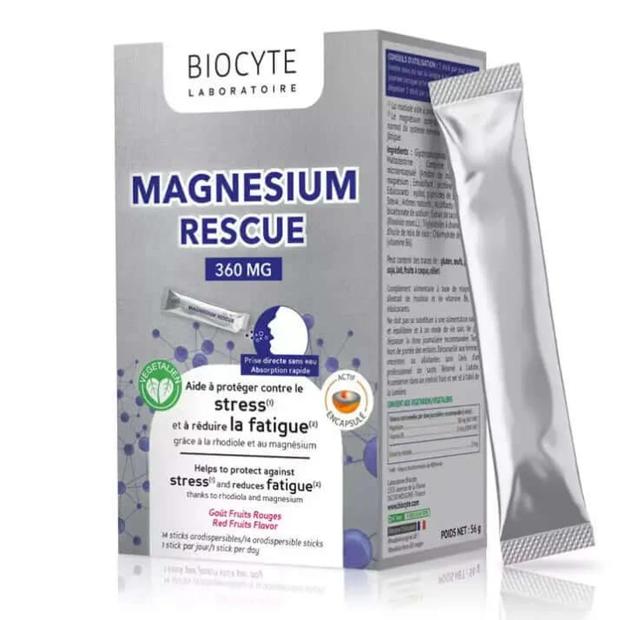 Biocyte Magnesium Rescue, 14 kapsułek: ceny i cechy