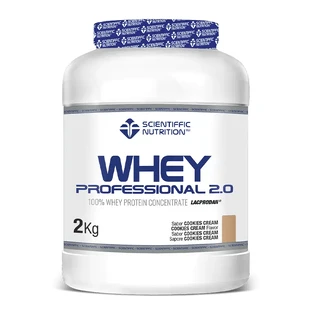 Scientiffic Nutrition Whey Professional 2.0 Cookies, 2 kg
