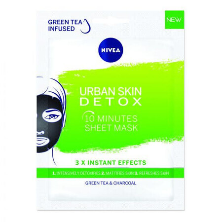 Mascarilla Urban Skin Detox, 1 unidad, Nivea