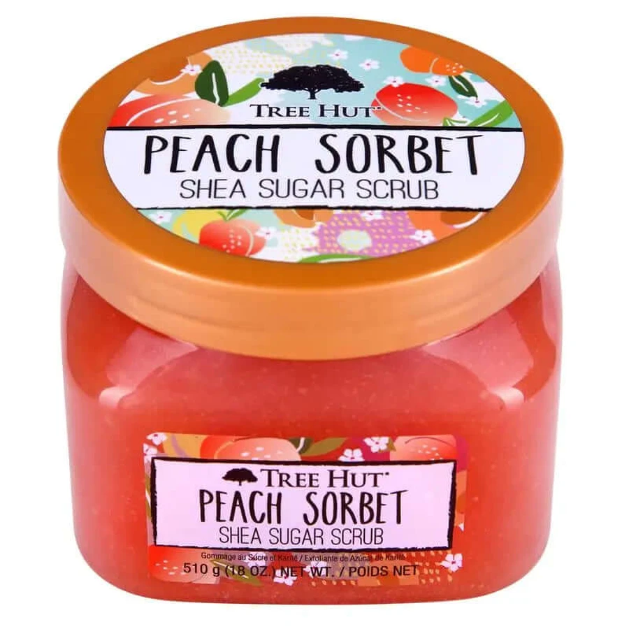 Tree Hut Sugar Scrub, Sorbet de piersici, 510 g