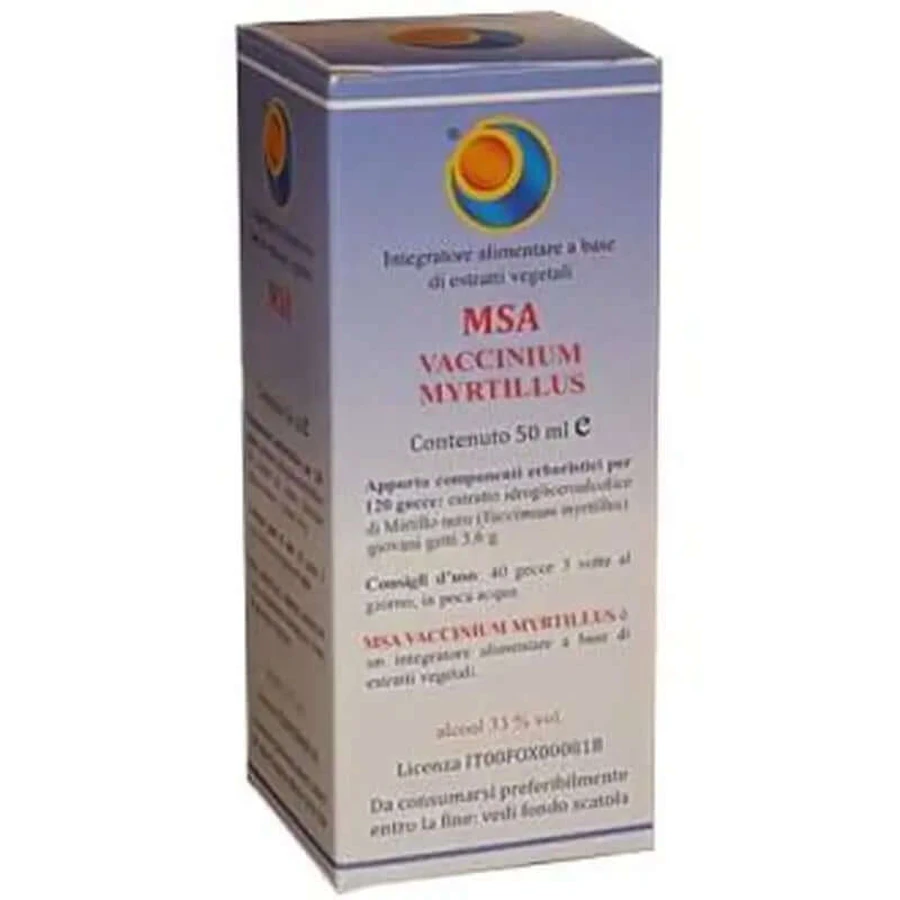 Herboplanet Msa Vaccinium Myrtillus germeni de afine 50Ml