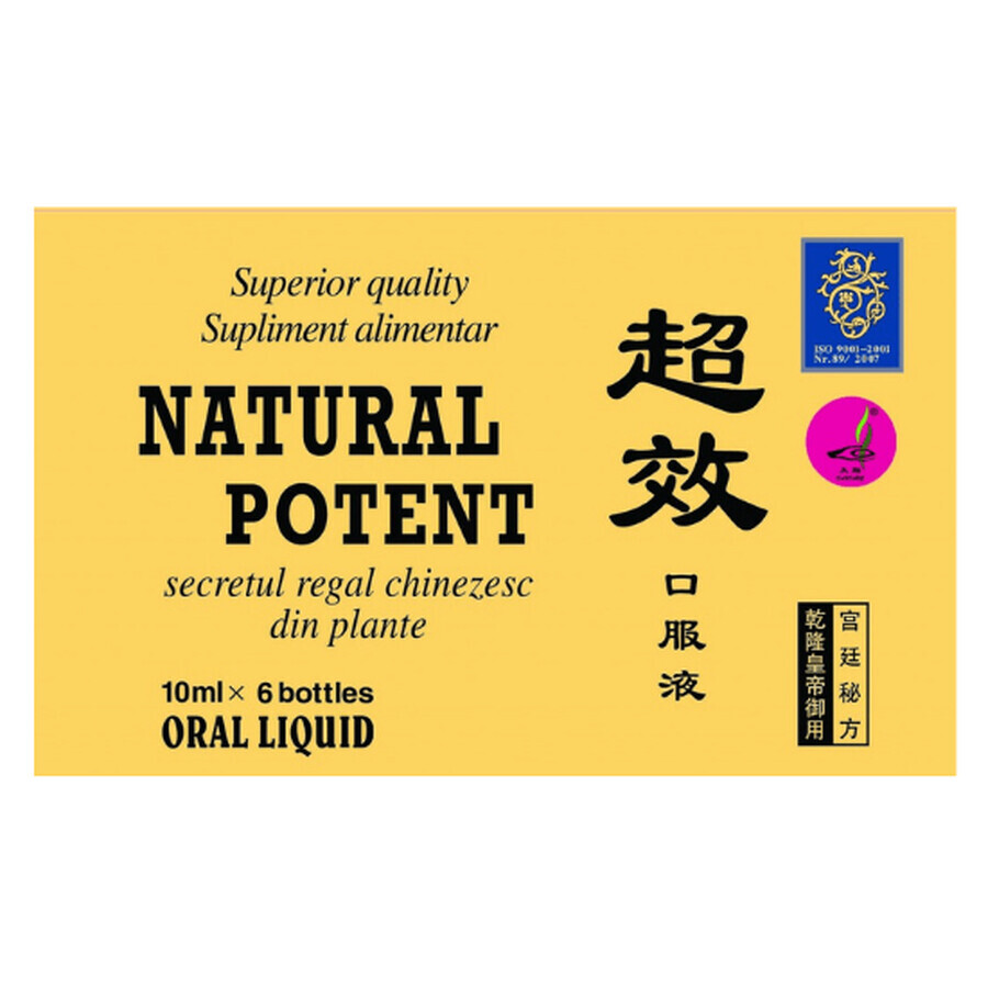 Natural Potent, 6 fiale, Naturalia Diet