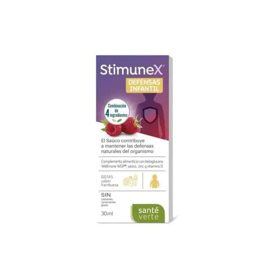 Santé Verte Stimunex Infantile Defenses Drops, 30 ml: ceny i cechy