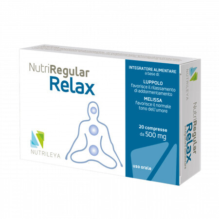 NutriRegular Relax, 20 comprimidos, Nutrileya