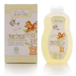 Șampon și gel de baie Anthyllis Baby Delicate 400Ml. Eco