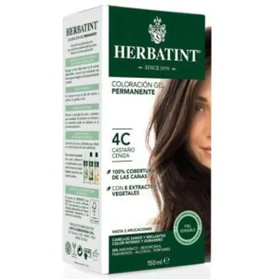 Herbatint Asbruin 4C Kleur Ge,l 150 ml