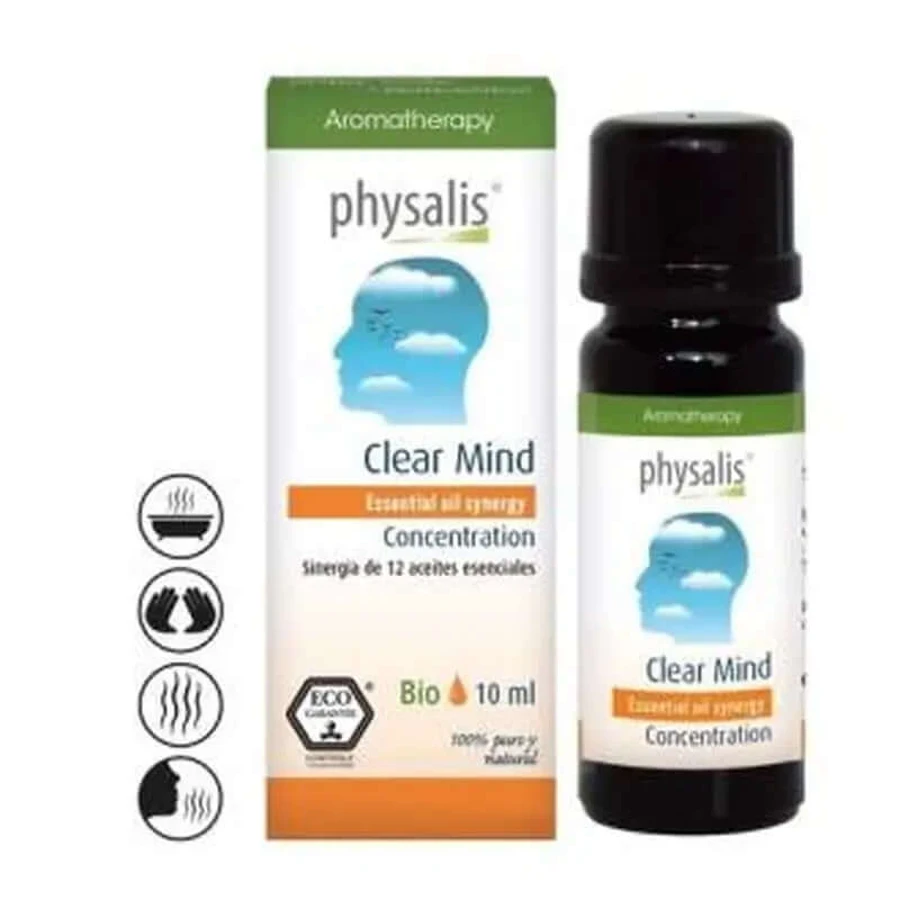 Physalis Clear Mind Synergy Ätherisches Öl 10Ml. Bio