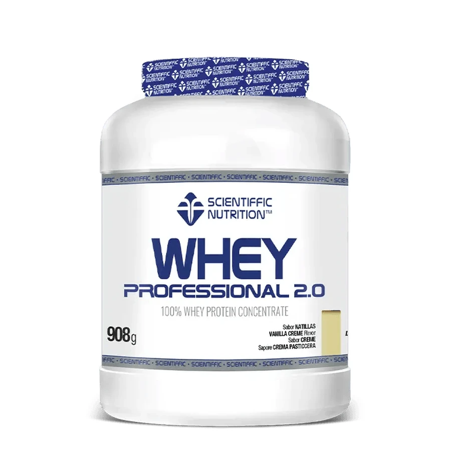 Scientiffic Nutrition Whey Professional 2.0 Crema-Vaniglia, 908 g