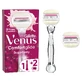 Gillette Venus Comfortglide Sugarberry avec Olay, 1 manche + 2 recharges